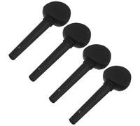 CHICAMPERA 4 Pcs Imitation Ebony Cello Pegs Tuning Pegs Replacement Stable Tuning Enhance Performance Quality Black Instrument Accessories for Performances and Learning