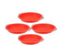 CHICAMPERA 4Pcs Beach Sand Sifter Plastic Sand Sieve for Treasure Hunting for Beach Vacations Sandbox Play and Park Adventures