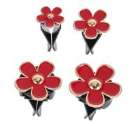 CHICAMPERA 4pcs Car Air Freshener Clips Cute Daisy Vent Diffuser Decorative Aroma Clips for Car Interior Easy Installation Durable Design for Freshening Up Your Vehicle