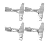 CHICAMPERA 4pcs Drum Key Set for Drummers Aluminium Alloy Four-sided Drum Keys with Convenient Tuning and Easy Transportation for Acoustic