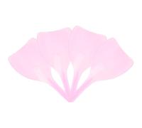 CHICAMPERA 4pcs Hairdressing Mask Shield for Face Protection Made of Plastic, Easy to Use, for Hair Colouring and Salon Use When Using Perfumes Or Hairspray Random Color
