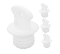 CHICAMPERA 4pcs Hot Water Bag Sealers Rubber Plugs Universal Fit Sturdy Stopper Caps Longterm Reliability for Home and Office Use