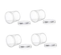 CHICAMPERA 4pcs Insect Observation Boxes with Magnifiers Lightweight Portable Bug Viewer Teaching Apparatus for Biology Science Education and Outdoor Exploration