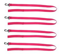 CHICAMPERA 4pcs Kids Walking Rope Set for Toddlers and Preschoolers, Lightweight Buckle Design Safety Leash, Outdoor Toddler Anti-Lost Strap in Pink