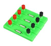 CHICAMPERA 4pcs Physics Resistor Set Resistors for Circuit Experiments Hands Learning Science Labs for Teaching Electricity Principles