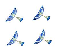 CHICAMPERA 4pcs Rubber Band Power Ornithopter Bird Models Educational Plaything for Airplane Activities for Developing Coordination and Critical Thinking Skills