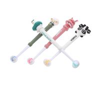 CHICAMPERA 4pcs Toothbrush with Three-Sided Soft Bristles for Gentle Cleaning Ergonomic Easy Grip Handle for Little Hands Manual Toothbrush for Sensitive Gums and Tooth Transition Phase