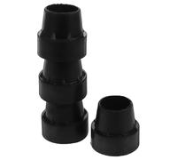 CHICAMPERA 4Pcs Trampoline Rubber Foot Pads Non-Slip Trampoline Leg Caps Universal Replacement Tube Covers for Outdoor Feet Protection