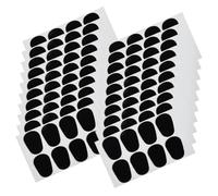 CHICAMPERA 50pcs Saxophone Dental Pads Silicone Tooth Pads for Musical Instrument Accessories Fits Alto Tenor Saxophone Mouthpiece