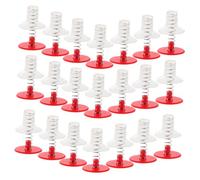 CHICAMPERA 50pcs Spring Suction Cup Accessories DIY Bounce Parts for Fun Relaxing Fidget for Creative Play Versatile Adhesion for Various Smooth Surfaces