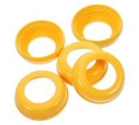 CHICAMPERA 5pcs Bottle Accessory Reusable Plastic Collar Rings Milk Bottle Lid Replacement Daily Use