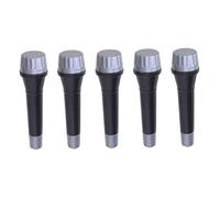 CHICAMPERA 5pcs Boy Girl Simulated Microphone Toys for Boys and Girls Echo Props for Pretend Performance and Musical Activities
