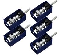 CHICAMPERA 5pcs Ceiling Spring Vibration Isolator Hv-type Damping Hanger with 5-10kg Load Capacity for Fan Coil Units, Silent Suspension Mounts for Home Theater and Industrial Vibration