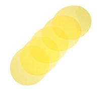 CHICAMPERA 5pcs Transparent Color Film Light Correction Gels for Ambient Lighting High-Transmission for Home Office Classroom Easy DIY Lighting Upgrade and Mood