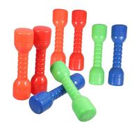 CHICAMPERA 8pcs Dumbbells Ergonomic Abs Barbells for Comfortable Grip for Safe Exercise for Morning Workouts Design for