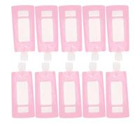 CHICAMPERA 90ml Refillable Travel Lotion Squeeze Bags for Cosmetics and Moisturizers, Plastic Pp Material, Easy to Carry Empty Emulsion Pouches for Daily Life and Travel,