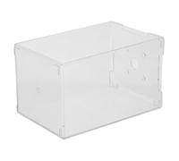 CHICAMPERA Acrylic Mini Betta Fish Tank for Desktop Use, Stylish and Chic Design, Not Easy to Deform, for Party and Home Decoration
