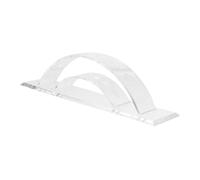 CHICAMPERA Acrylic Tweezer Holder Stand for Eyelash Extensions Transparent Display Rack with Flat Bottom for Beauty Salon Nail Art School Professional Use