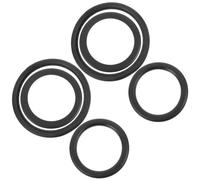 CHICAMPERA Adult and Pediatric Stethoscope Diaphragm with Frequency-converting Suspended Membrane 2 Set Replacement and Integrated Ear Buds, Black Pe Material for Healthcare Workers