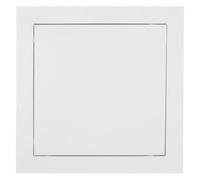 CHICAMPERA Aluminum Alloy Plumbing Access Panel for Drywall 9.45x9.45 Inch Rectangle Wall Hole Cover with Magnetic Design, Supports Routine Maintenance and Withstands Impacts, for Pipe