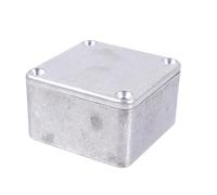 CHICAMPERA Aluminum Guitar Pedal Enclosure Metal Effect Box Case for Stomp Box DIY Projects Protective Musical Instrument Accessory