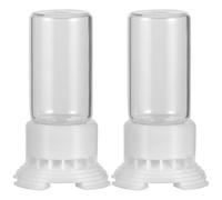 CHICAMPERA Ant Water Feeders 2Pcs Glass Sturdy Mini Liquid Feeder Easy Clean Design for Ant Nest
