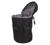 CHICAMPERA Anti-collision Dslr Camera Lens Bag with Thick Padded Interior, Large 9-16 Size Protective Camera Lens Pouch, Portable Shockproof Storage Case for Photographers