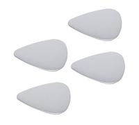 CHICAMPERA Bass and Ukulele Jazz Guitar Picks 4Pcs Stainless Steel Plectrums for Practice and Stage Use