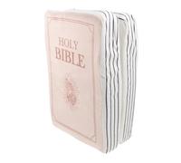 CHICAMPERA Bible Plush Pillow Book Shape Bible Verse Cushion Soft Plush for Couch Decoration Fun Throw Pillow for Adults Versatile and Adorable Book