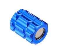CHICAMPERA Bike Crank Cover Removal Tool Scratch-Resistant Aluminium Alloy with Hollow Design Sturdy Wrench for Installing and Removing Cranks Blue Bike Repair Tool