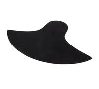 CHICAMPERA Black Drum Mute Pad with Rubber and Cloth Material, Providing Effective Muting Effect and Safeguarding Hearing, for Silent Drumming Practice and Sound Control