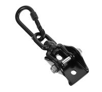 CHICAMPERA Black Stainless Steel Hammock Hook Suspension Hook Set