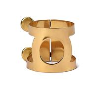 CHICAMPERA Brass Tenor Saxophone Card Saxophone Whistle Clip with Double Screws Adjust Design to Stabilize the Tube and Provide Great Sound
