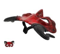 CHICAMPERA Brown Half Face Claw Devil Mask Made of Pu Foam with Scary Appearance and Comfortable Fit for Halloween Carnival Costume Party and Cosplay