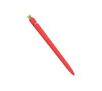 CHICAMPERA Carrot Shaped Stylus Silicone Protective Cover Grip Sleeve for Digital Pencil for Drawing and Writing