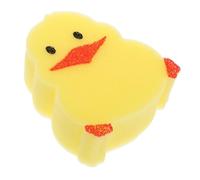 CHICAMPERA Cartoon Bath Sponge for Newborns Exfoliating Body Shower Sponge Soft Yellow Chick Design for Sensitive Skin Fun Bathing Tool for Children