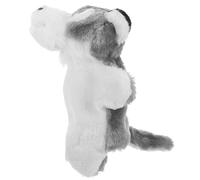 CHICAMPERA Cartoon Wolf Plush Hand Puppet for Interactive Storytelling Soft Animal Puppet for for Early Education Bedtime Stories Comfortable Washable Design