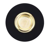 CHICAMPERA Cello Anti-slip Mat Nylon Endpin Stopper Holder with Lightweight Design and Solid Construction for Professional Cellist Playing on Stage and Home Use Black