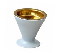 CHICAMPERA Ceramic Aromatherapy Incense Burner 3.54 Inch Handcrafted Ceramic Censer Adornment Middle Eastern Home Decor