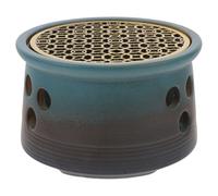 CHICAMPERA Ceramic Teapot Warmer for Heating Tea with Modern Style, Multi-functional Desktop Decoration, for Home Use and Cozy Tea Time