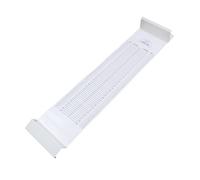CHICAMPERA Childrens Height Chart Measuring Mat with Baby Height Ruler Safe Measuring Mat Made of Abs + PVC Easy to Clean Washable Suitable for Home and Professional Environments