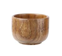CHICAMPERA Classic Wooden Wine Cup Coffee Mug with Comfortable Touch-Feeling, Multifunction Natural Texture Synthetic Material, for Water and Wine Drinking at Home Or Office