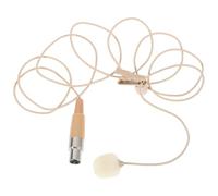 CHICAMPERA Clip-On Lapel Microphone Compact Lavalier Mic with 3-Pin Xlr Connector for Studio Recording and Public Speaking Portable Small Microphone for Interviews and Lectures