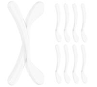 CHICAMPERA Cosmetic Spoons Cream Applicator 10Pcs Ps Material Sturdy Design for Women Face Skincare and Beauty Salon Use