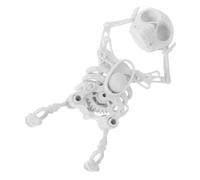 CHICAMPERA Dancing Skeleton Clockwork Printed White Skull Indoor Outdoor Halloween Decor Fun Party Trick Prop for Boys