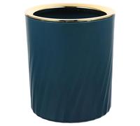 CHICAMPERA Desktop Rubbish Bin Small Wastebasket Easy to Throw with Lid Made of Sturdy Pp Material, Convenient Bedside Trash Can for Office and Bedroom for Home and Workspace