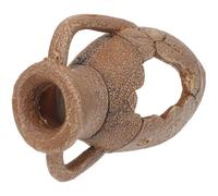 CHICAMPERA Desktop Snake Cave Reptile Hideout Resin Realistic Design Enhances Feeling of Protection Provides Warm and Secure Place for Small Reptiles in Pet's Habitat