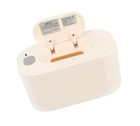 CHICAMPERA Diaper Wipe Warmer Abs and Silicone Material Intelligent Constant Temperature Suitable for Most 80 Counts Package, Keeps Wet Tissues Warm for Nursery or Home Use