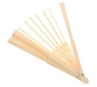 CHICAMPERA DIY Folding Fan Frame for Hand Fan Making Classic and Delicate Metal Frame with Wear Resistance and Break Resistance Suitable for Display Stands and Needlework Art