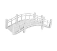 CHICAMPERA Dollhouse Miniature Arch Bridge Accessory Vintage Landscape Garden Figurine for Terrarium Bonsai and Fairy Tale Decorations for Outdoor Miniature Parks